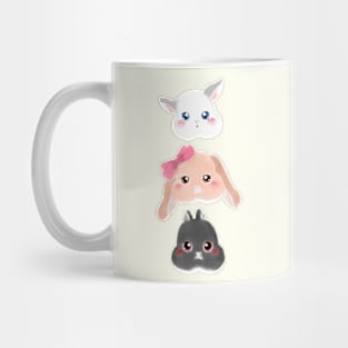 BSC Vertical Line | Rabbit Head | Bunniesmee Mug